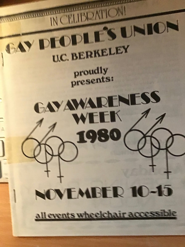 Gay Awareness Week 1980 program