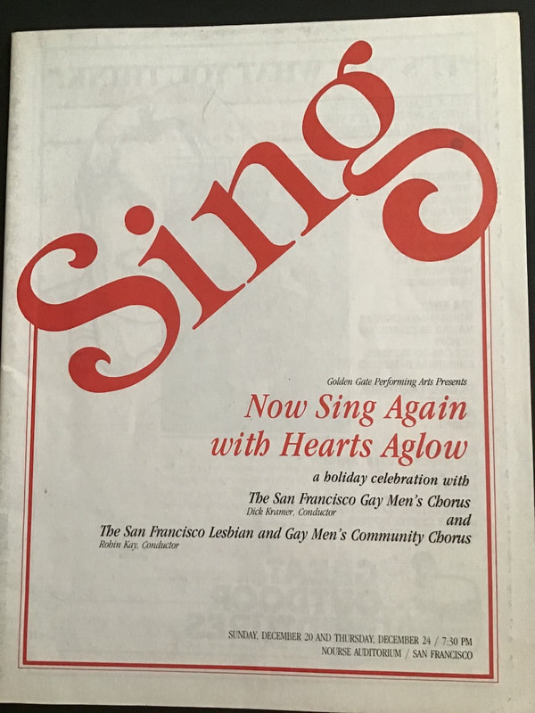 Now Sing Again with Hearts Aglow program cover