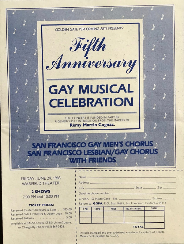 Pride concert ad 1983