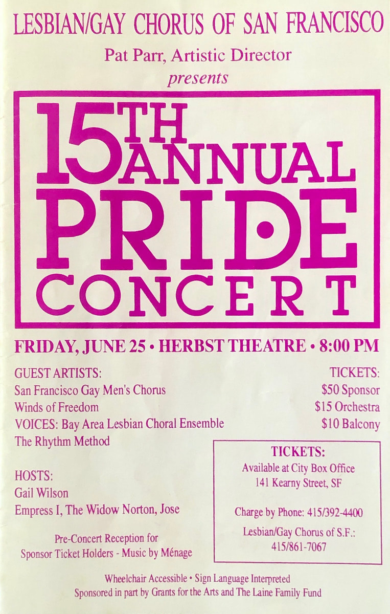 Pride program 1993