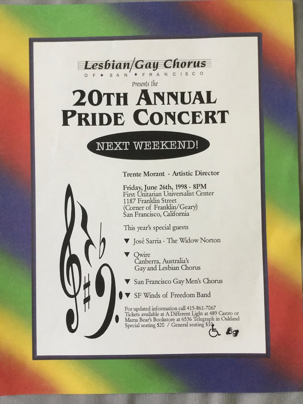 20th Annual Pride Concert flyer